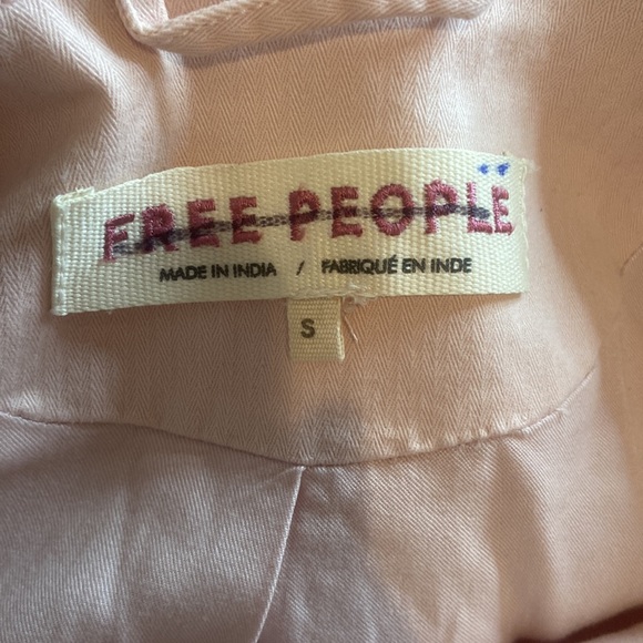 NEW Free People Pink Courtship Blazer - Picture 5 of 6